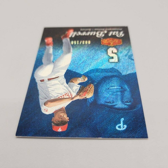 2006 Pat Burell Flair Showcase Fleer #167 /150 Baseball Card - Picture 4 of 6